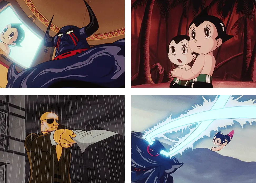 TVアニメ『鉄腕アトム』（TVアニメ第2作）にて前後編で「地上最大のロボット」放送